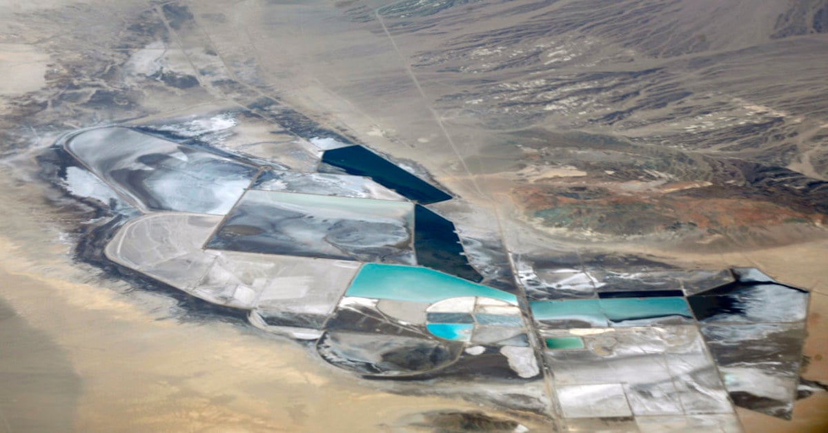 Satelliittijärjestelmä tekoälyllä löysi 329 miljoonan tonnin litiumesiintymän