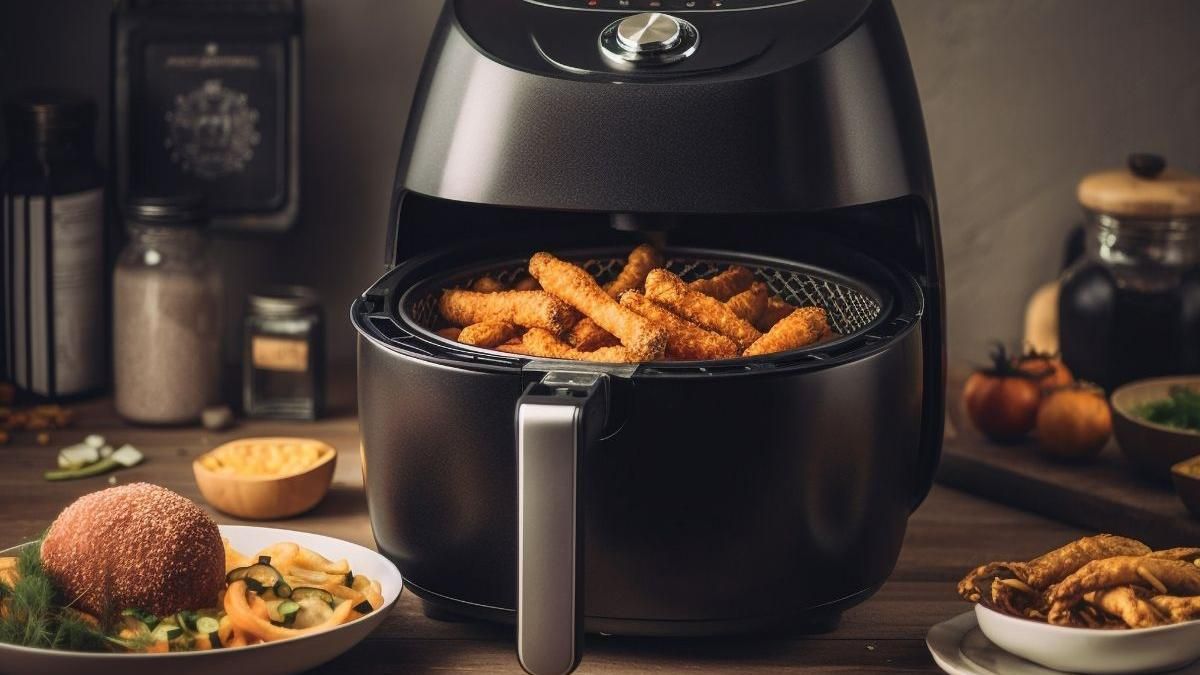 Tällä ilmakeittimen avulla voit valmistaa herkullisen aterian silmänräpäyksessä! Siinä on 8 ohjelmaa ja se on myynnissä alennettuun hintaan.