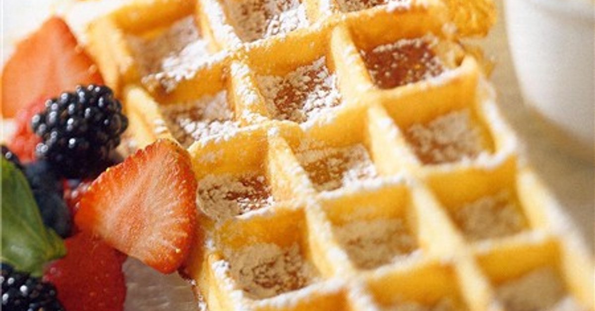 Makeat vohvelit – perusresepti