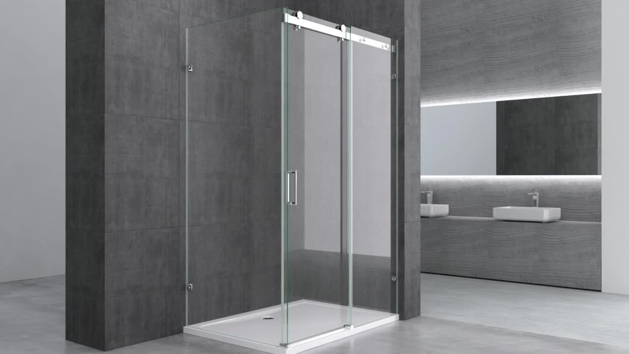 Suosittu trendi suihkukaapissa, joka korvaa verhot ja suojat