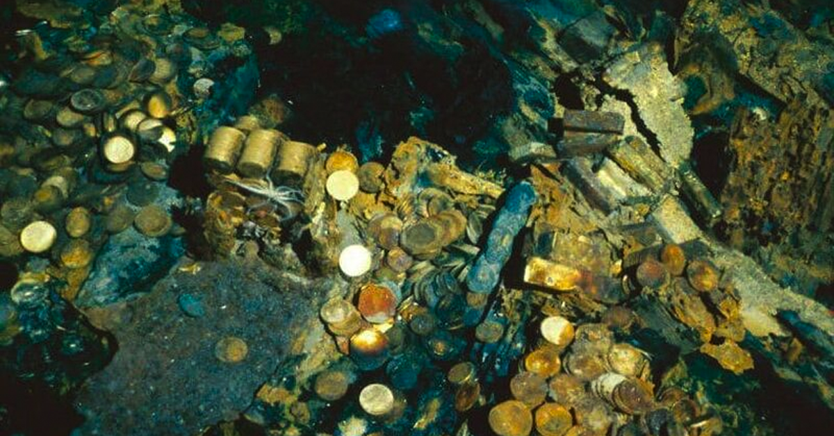 Vuosisadan löytö: 2000 metrin syvyydessä merenpohjassa on löydetty kymmeniä tonneja kultaa, joka kuuluu yhdelle provinssille.