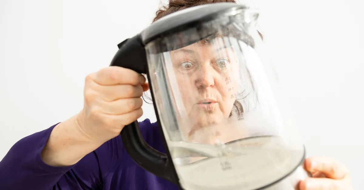 Ilman sitruunaa ja ruokasoodaa... paras tapa puhdistaa vedenkeitin kalkista