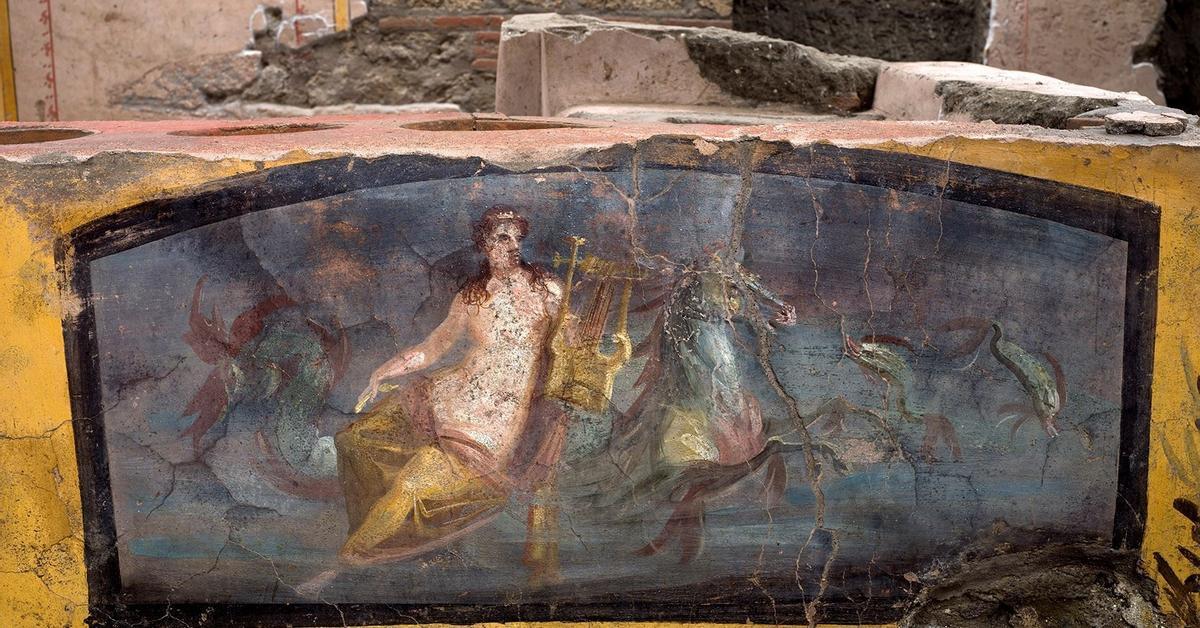 Pompejissa sijaitsevan pikaruokaravintolan takahuoneesta löydetty ylellinen egyptiläinen maljakko oli käytetty uudelleen keittiövälineenä.