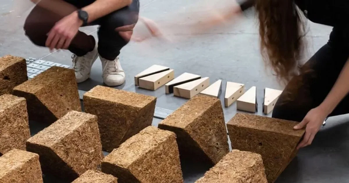 Hyvästi, sementti! Tutkijat kehittävät rakennusmateriaaleja, jotka koostuvat vain maaperästä, vedestä ja kierrätetystä pahvista.