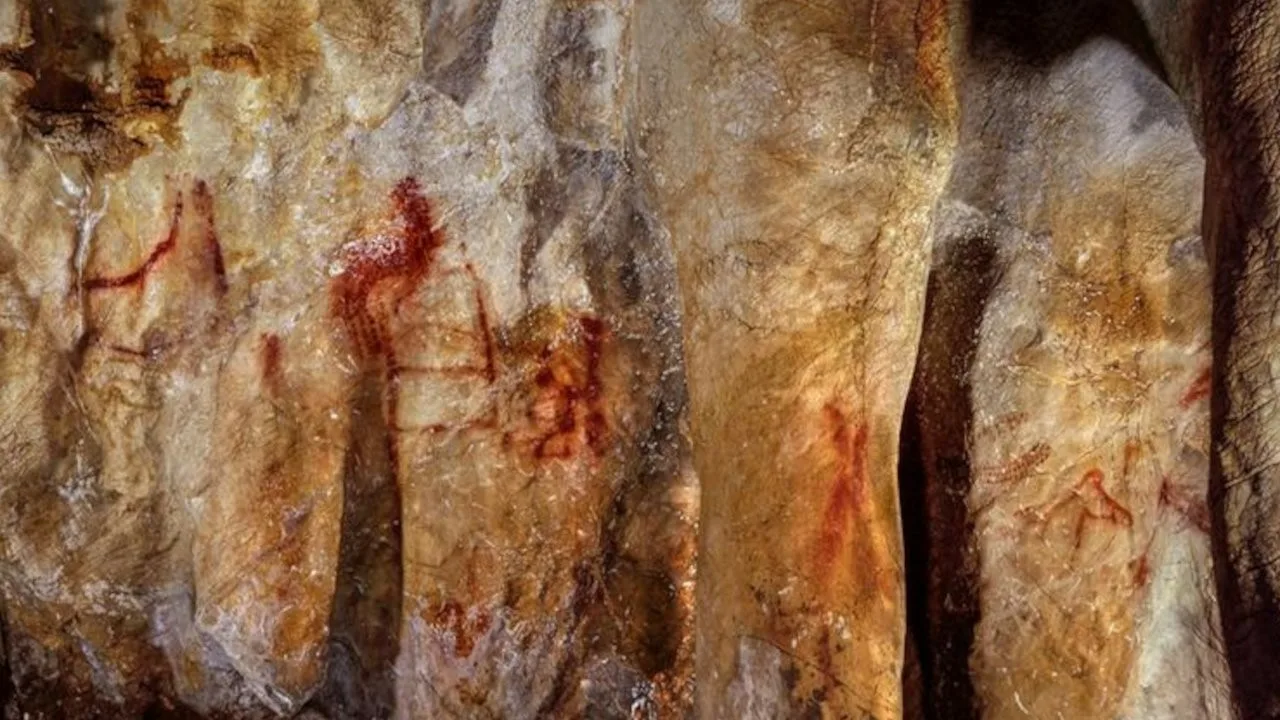 Tutkimuksen mukaan neandertalilaiset piirsivät luolissa tuhansia vuosia ennen meitä.