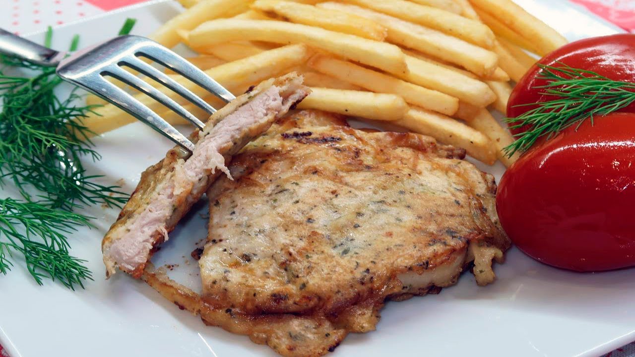 Sianlihan kyljykset, kuin kalliista ravintolasta. Kun olet maistanut niitä kerran, haluat valmistaa niitä jatkuvasti.