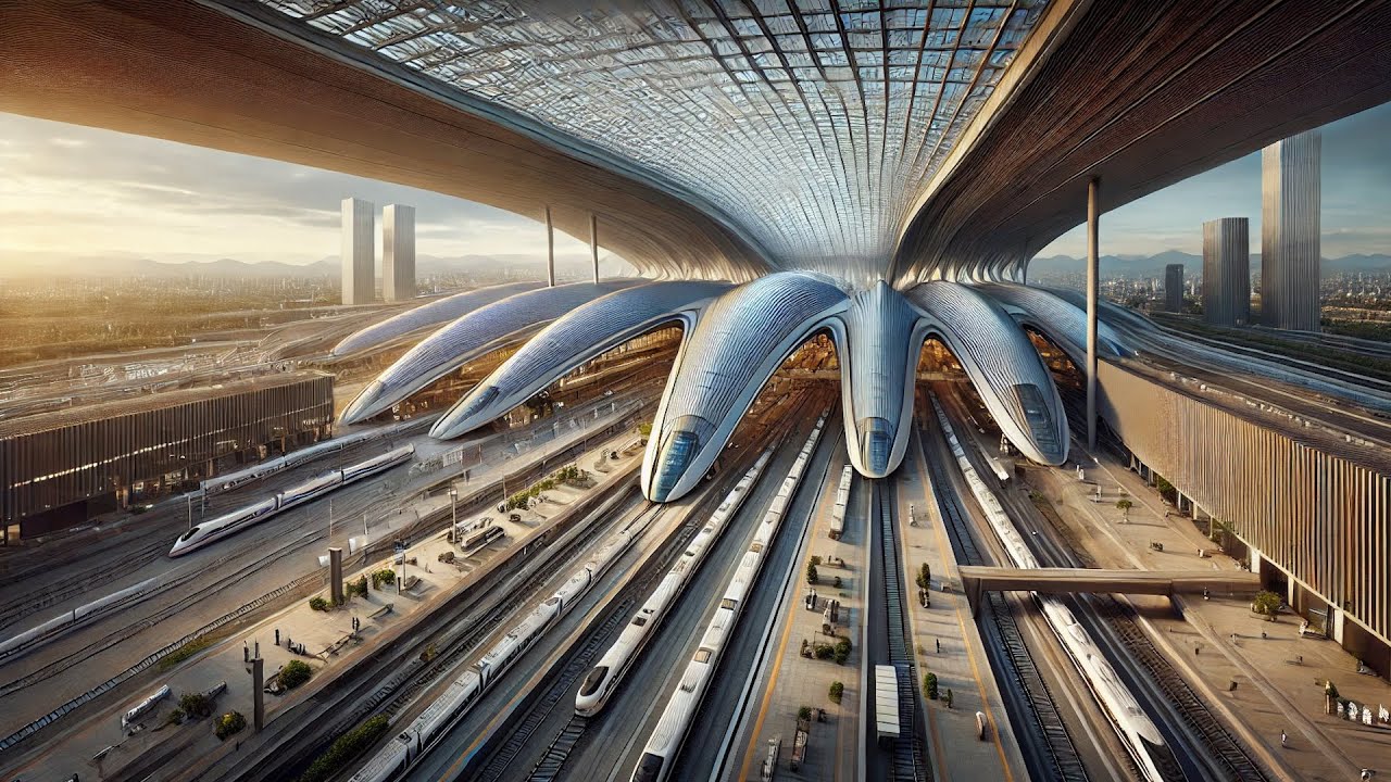 Vuosisadan projekti on avattu: maailman suurin rautatieasema, joka on kooltaan 170 jalkapallokentän suuruinen.