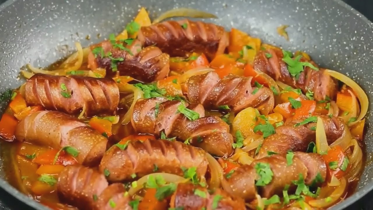 Sosiset ovat maukkaampia ja mehevämpiä, jos lisäät tämän tuotteen paistamiseen pannulla.