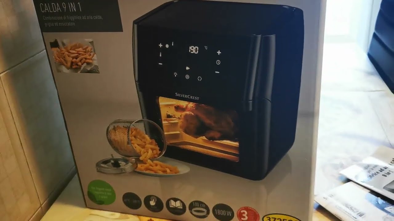 Sano hyvästit ilmakeittimeen | Tämä uusi Lidl-laite valmistaa ruokaa yhdeksällä eri tavalla