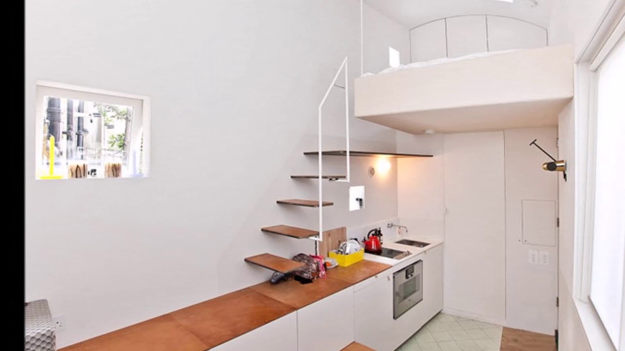 Maailman pienin asunto, jonka pinta-ala on vain 7 neliömetriä, neljä huonetta ja sauna! Epätavallinen arkkitehtoninen projekti: varastosta toimivaksi tilaksi 21 000 eurolla!