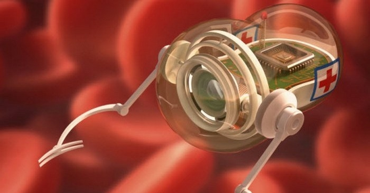 Tutkijat kehittävät mikrorobottia, joka tunkeutuu kehoon ja vie lääkkeen juuri oikeaan paikkaan.