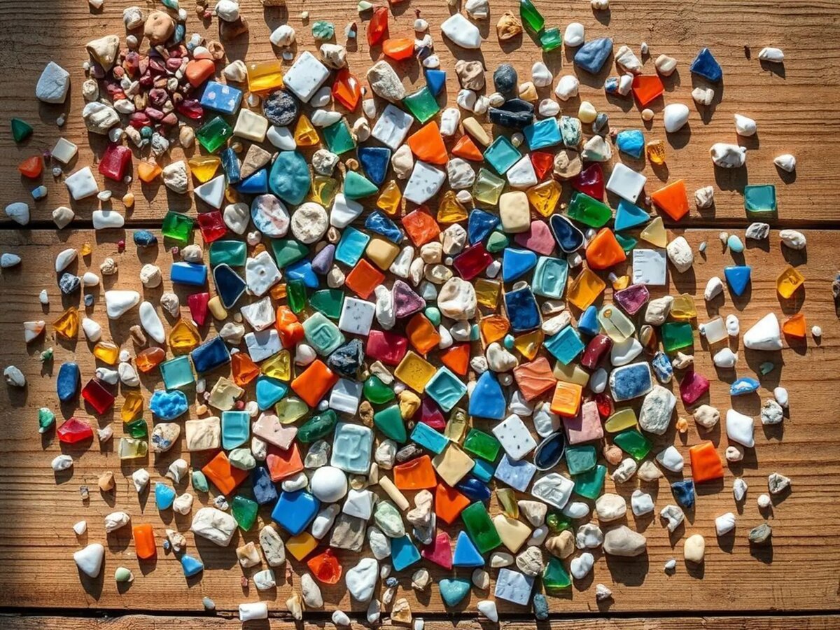 Jos sinulla on styroksialustoja, katso, miten voit kierrättää ne ja tehdä niistä kauniin mosaiikin.