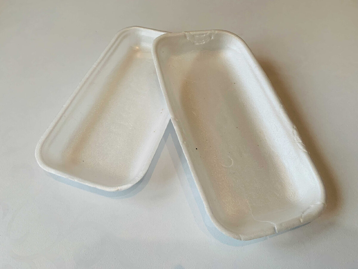 Jos sinulla on styroksialustoja, katso, miten voit kierrättää ne ja tehdä niistä kauniin mosaiikin.