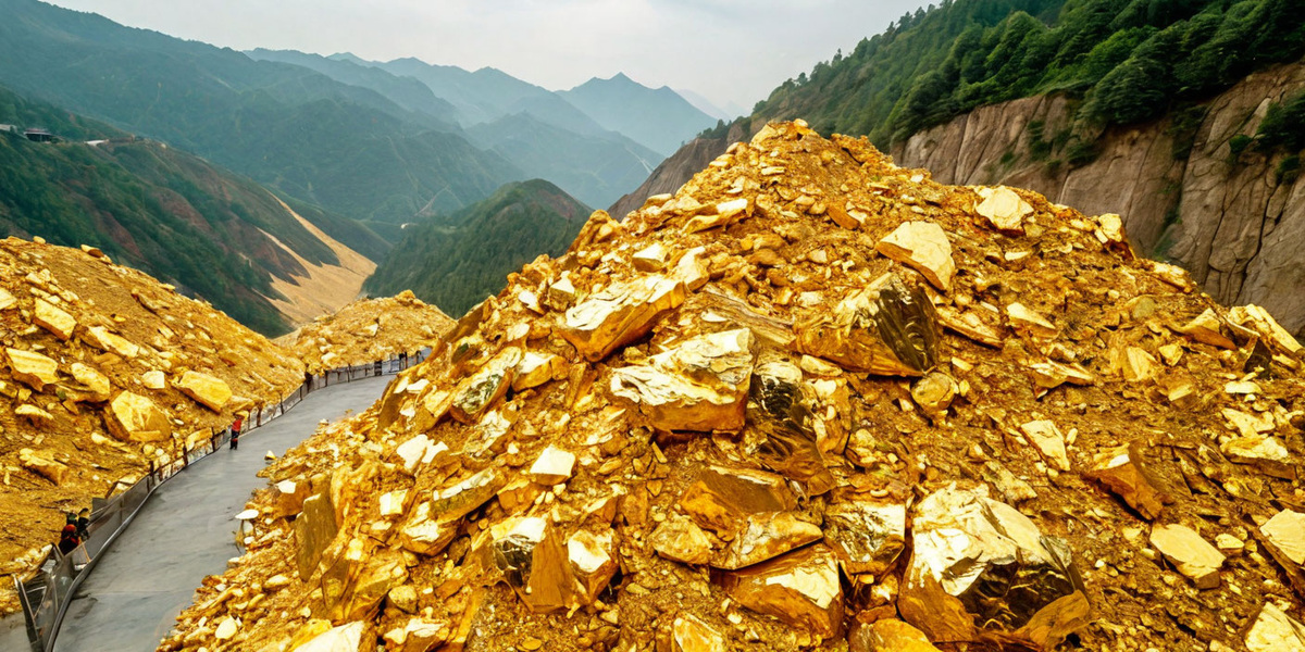 Työntekijät ilmoittivat löytäneensä 45 tonnin painoisen kulta-lohkareen. Viranomaiset sulkivat puiston välittömästi.