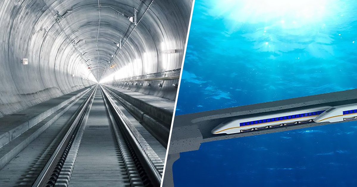He rakentavat maailman pisimmän suurnopeusmerenalaisen junan: se kulkee merenpohjaa pitkin ja yhdistää kaksi mannerta muutamassa minuutissa.