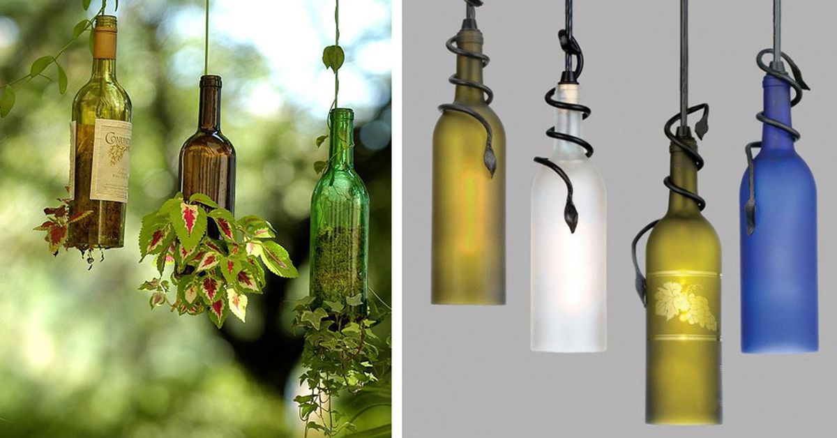 Lopeta heittäminen pois: lasipullot muuttuvat sisustustuotteiksi, jotka ovat muodissa vuosina 2025–2026.