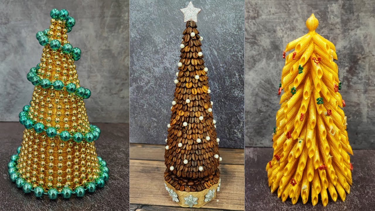 Kuinka tehdä uudenvuoden kuusi muovipullojen korkkeista nopeasti ja helposti