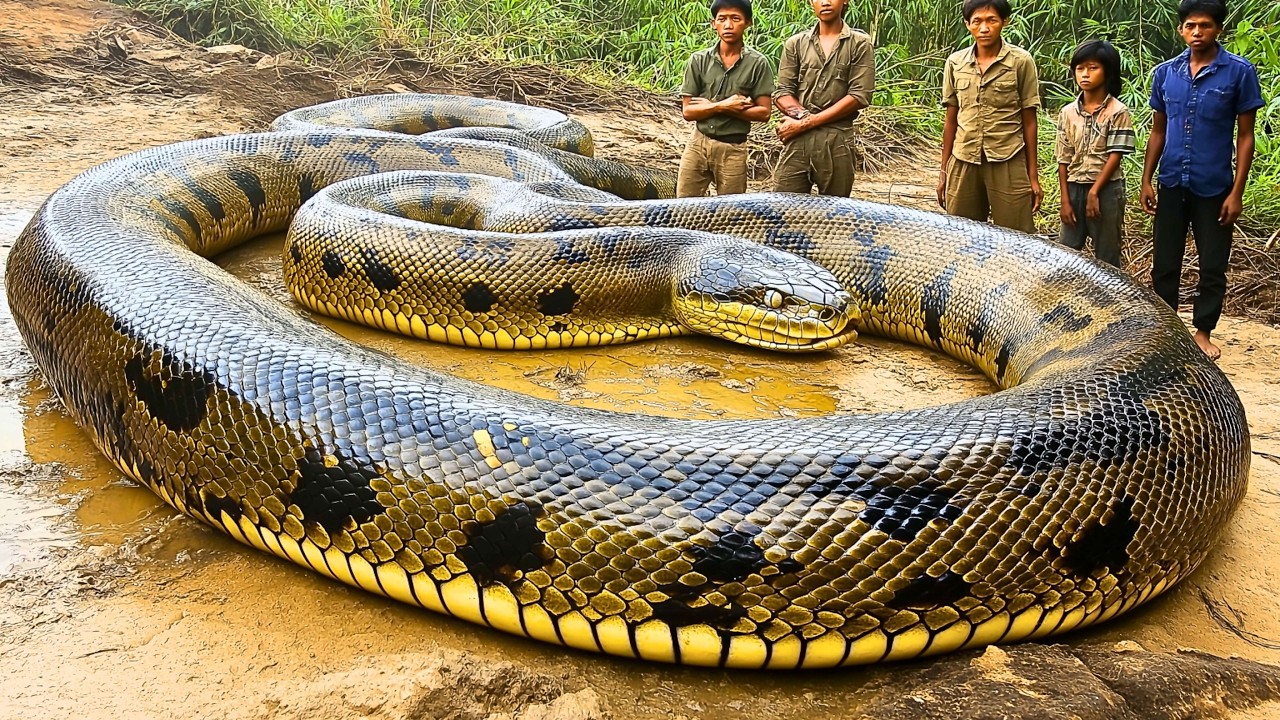 Jättimäiset Amazonin anakondat saavuttivat maksimikokonsa 12 miljoonaa vuotta sitten