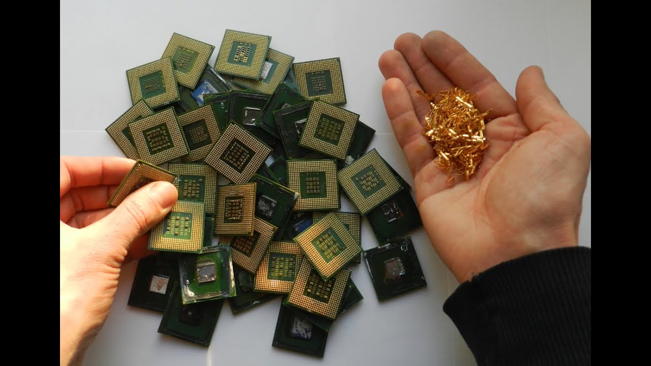 Elektroniikkalaitteet, jotka me kaikki heitämme pois, sisältävät 450 milligrammaa 22 karaatin kultaa.