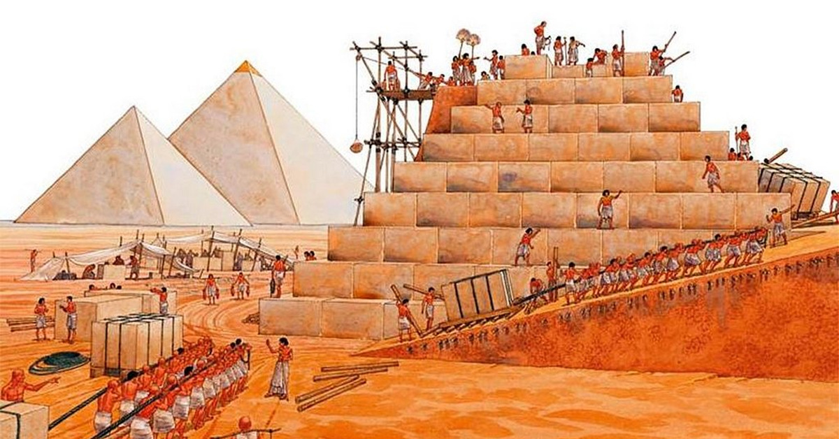 Tutkimukset osoittavat, että Egyptin pyramidit on rakennettu älykkään koneen avulla.