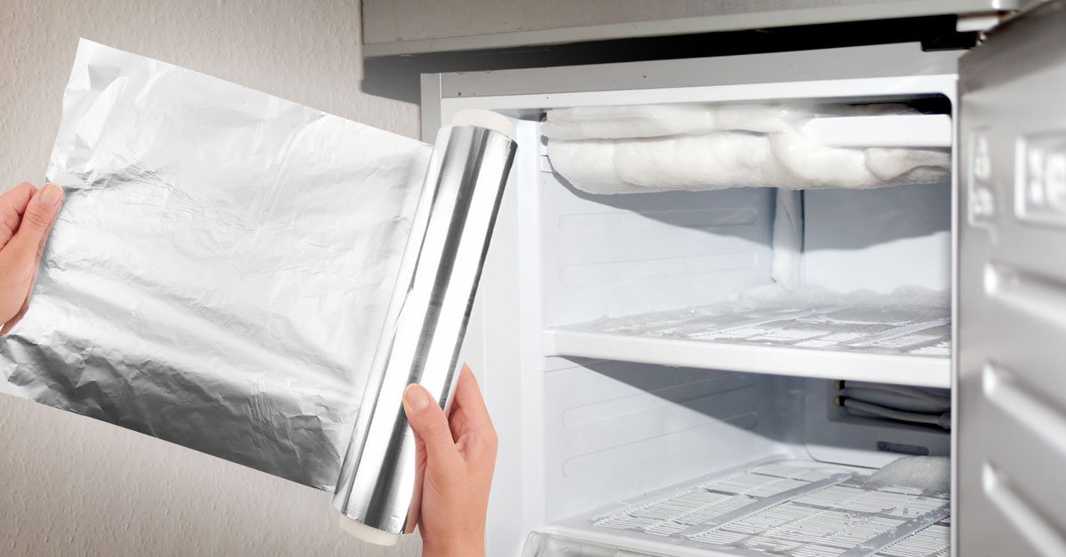 Kuinka käyttää alumiinifoliota jääkaapin jään poistamiseen: tässä on menetelmä